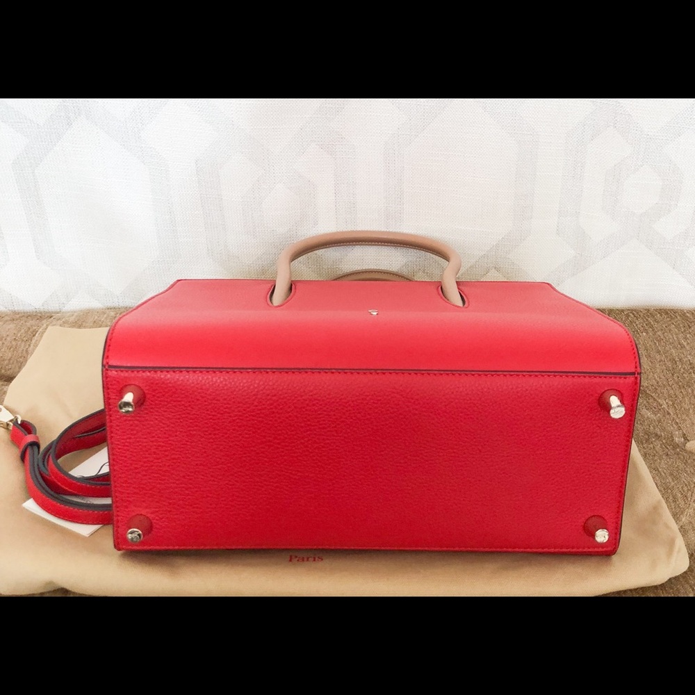 Sold Christian Louboutin Paloma Medium Red Tote - Picture 6 of 8